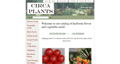 Desktop Screenshot of circaplants.com